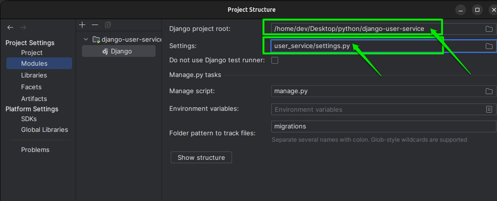 Django Service with Gunicorn